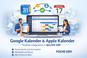 Google Kalender | deLUXE-ERP